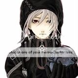 Anime+guys+with+white+hair+and+red+eyes